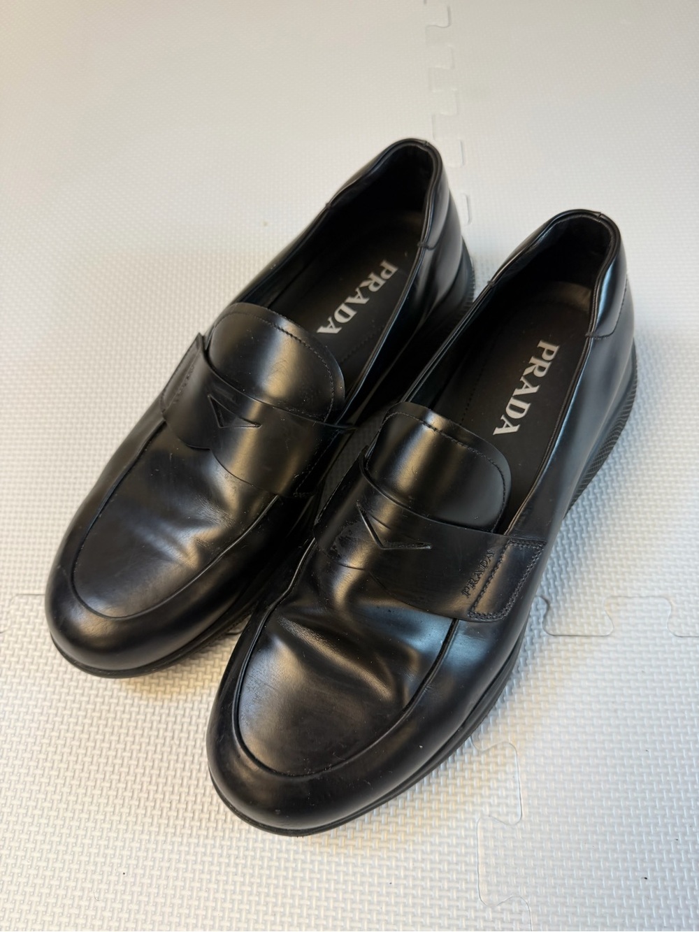 PRADA Leather Toblach New Americas Cup Sole Sneakers - 4D3446 - US 9.5 PRADA